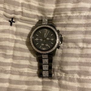 Michael Kors gunmetal watch